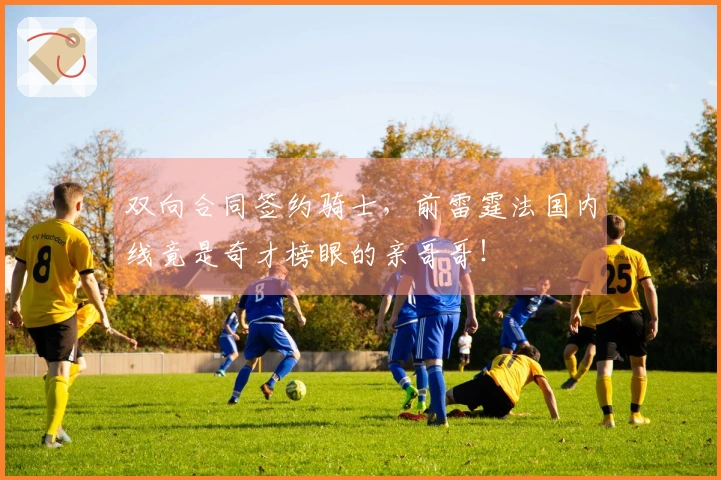 双向合同签约骑士，前雷霆法国内线竟是奇才榜眼的亲哥哥！